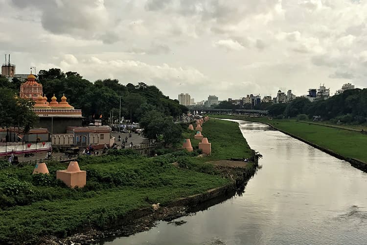 Mutha River and Ghats of Pune