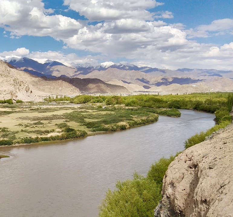 Two Banks of a River: The Indus in Ladakh