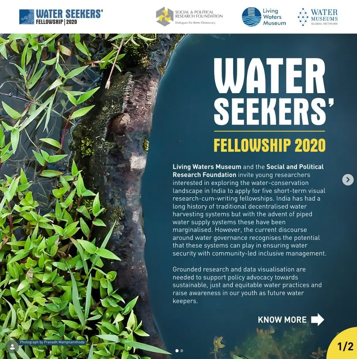 The Water Seekers Fellowship 2020